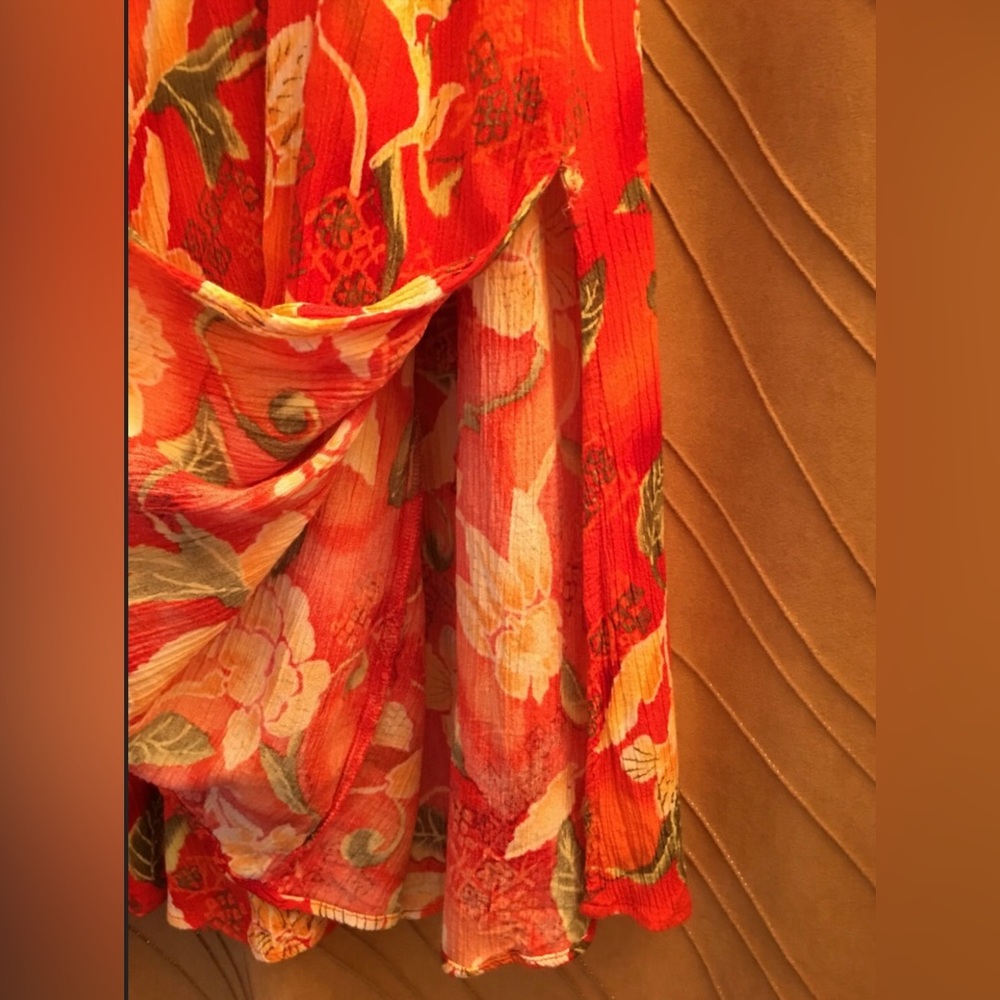 Rayon Tropical Maxi Skirt - Picture 2 of 6